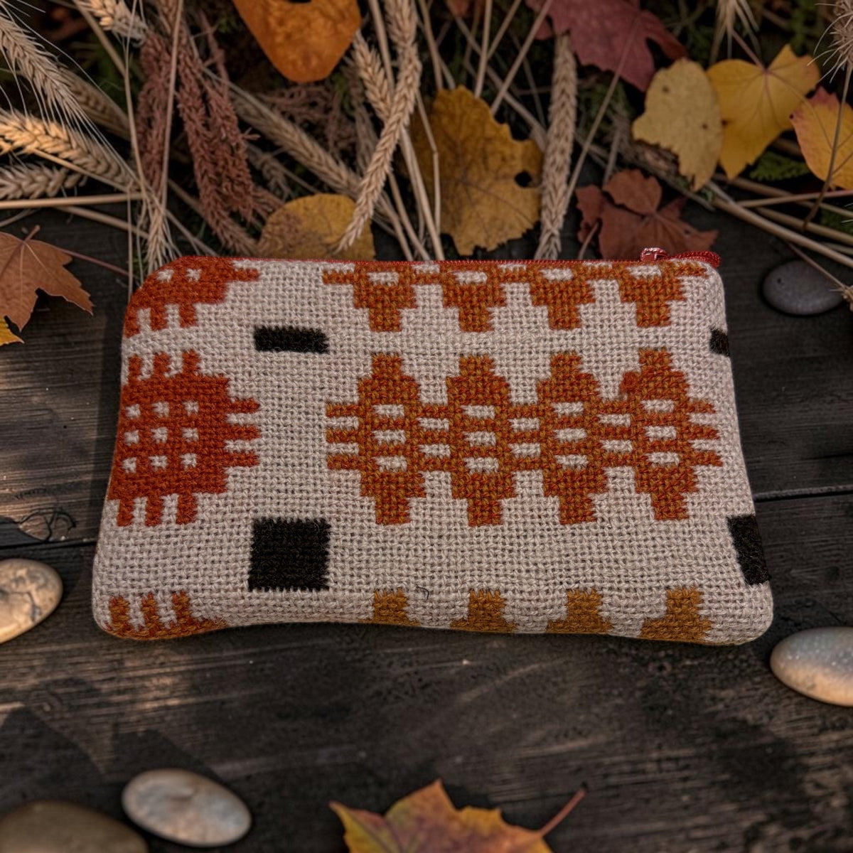 Welsh tapestry medium purse