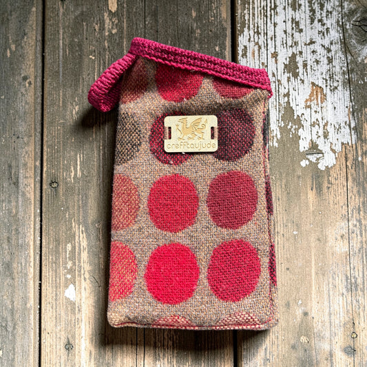 Wool glasses case