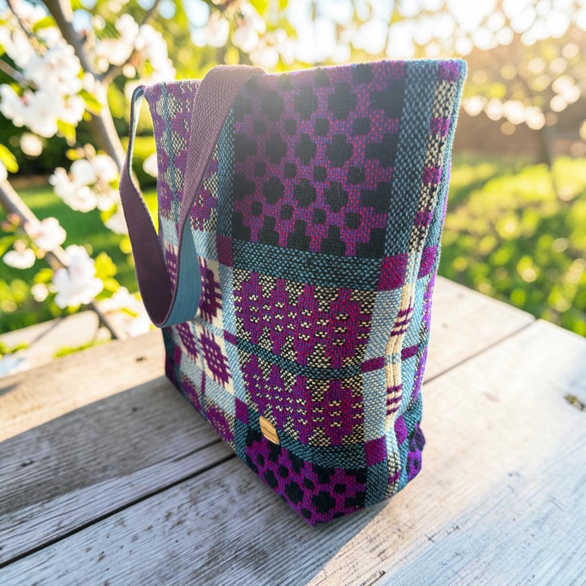 Welsh tapestry teifi tote