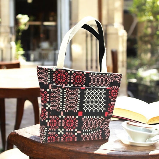 Welsh tapestry Shopper tote bag