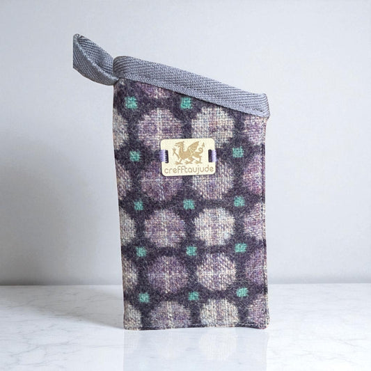Wool fabric glasses case/phone case