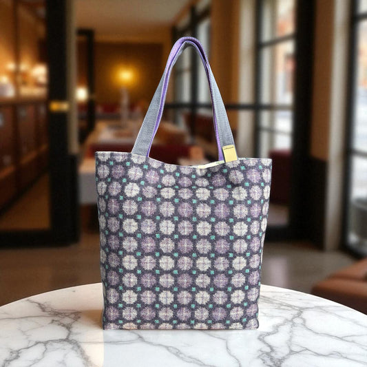 Handmade Wool tote bag