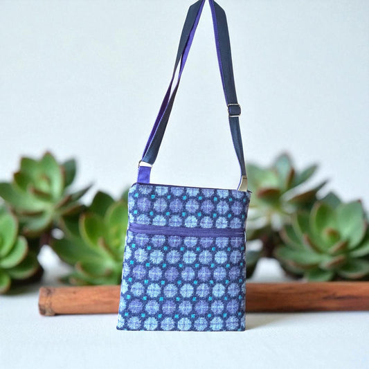 Handmade Wool crossbody handbag