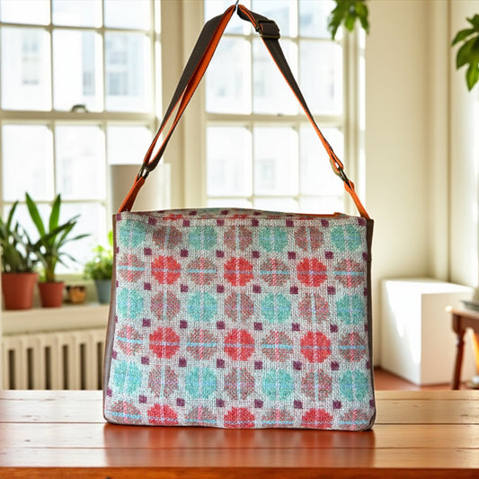 Wool and Leather Shoulder bag