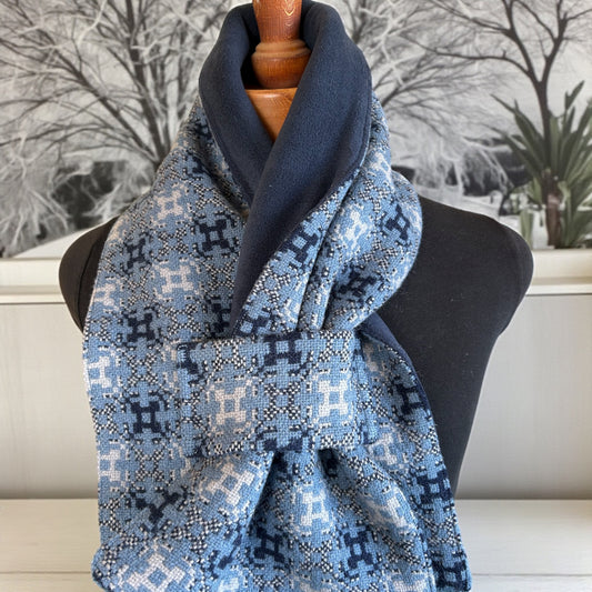 Vintage Welsh tapestry scarf