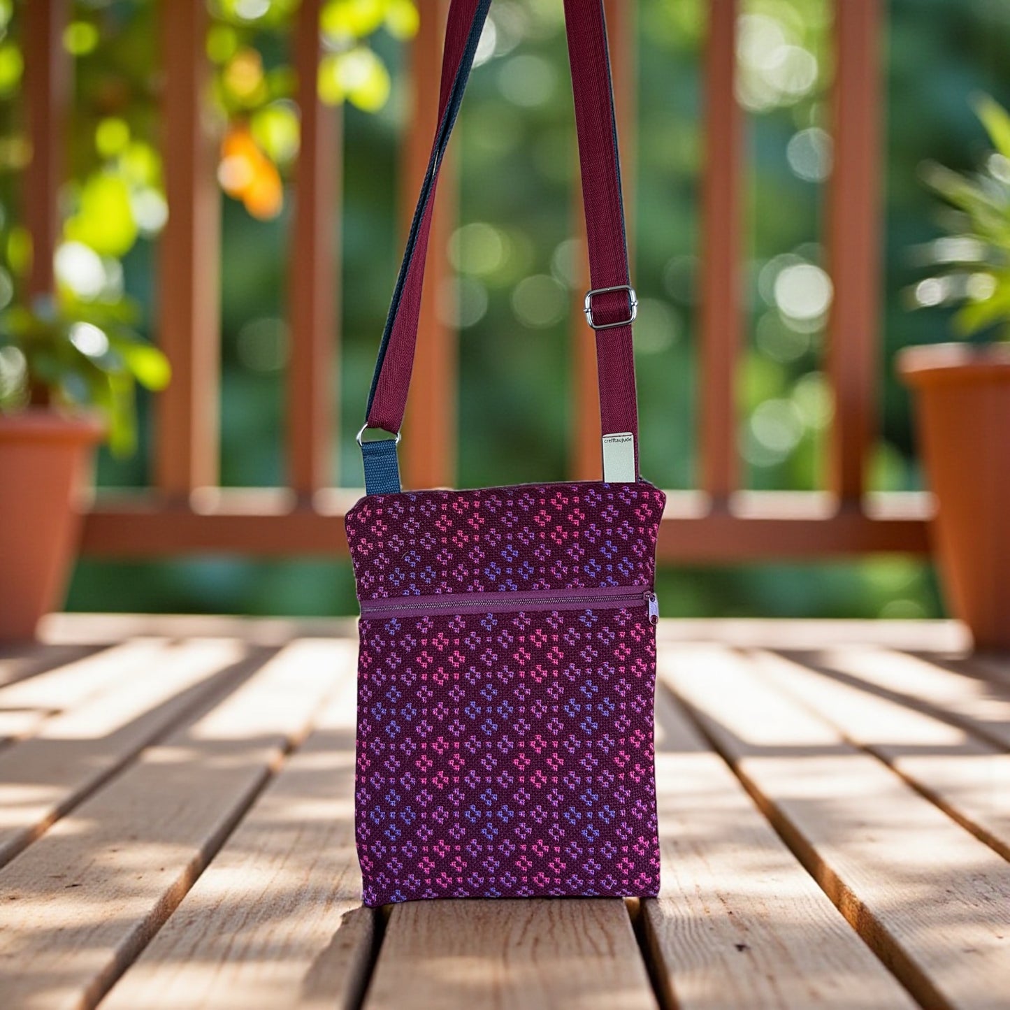 Welsh tapestry crossbody bag