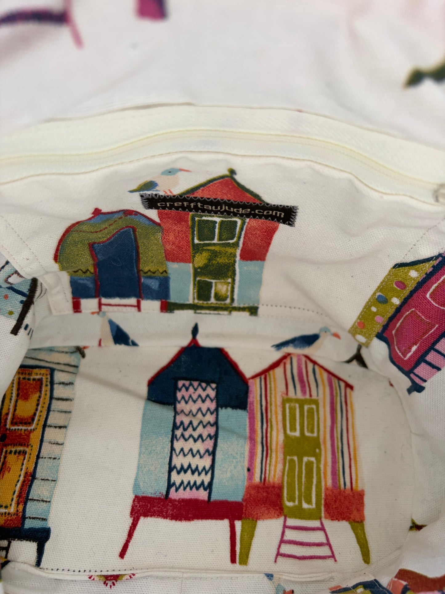 Welsh tapestry bucket crossbody bag
