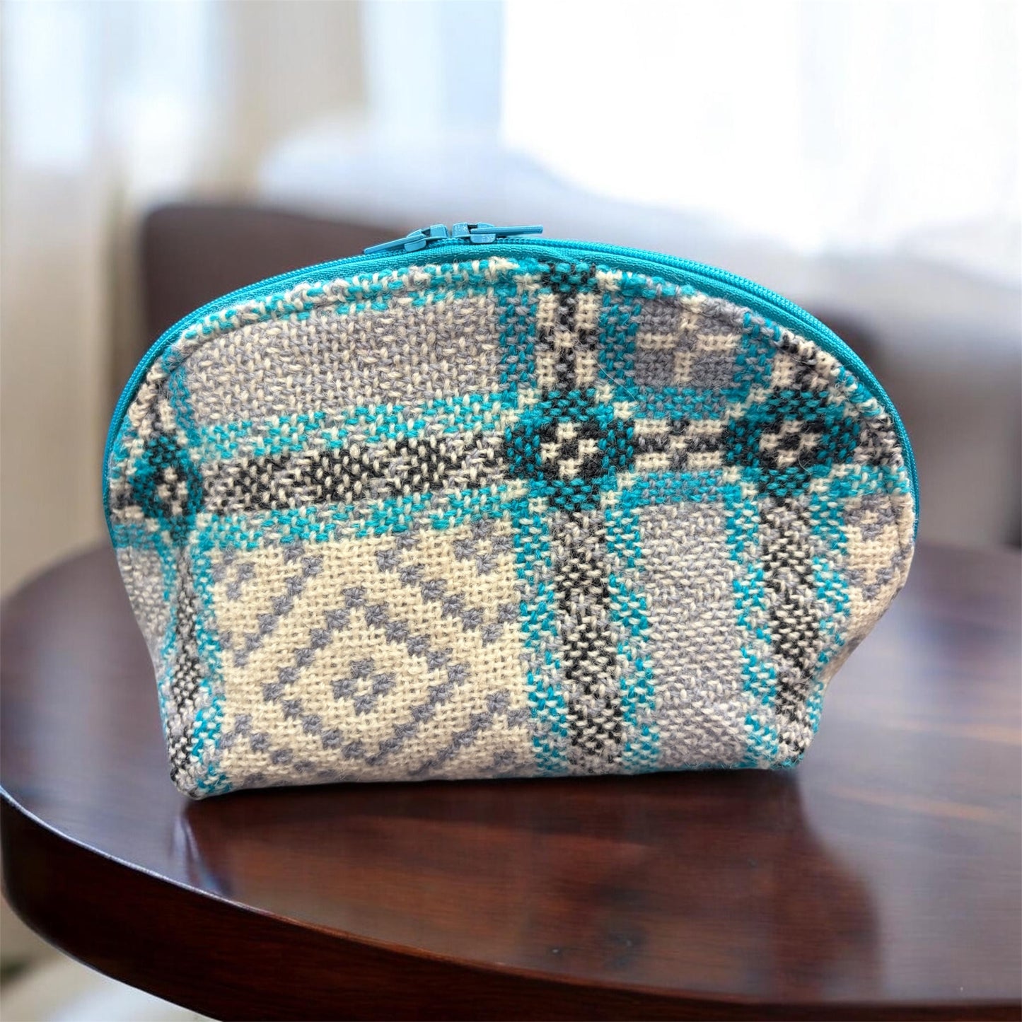 Welsh tapestry makeup bag