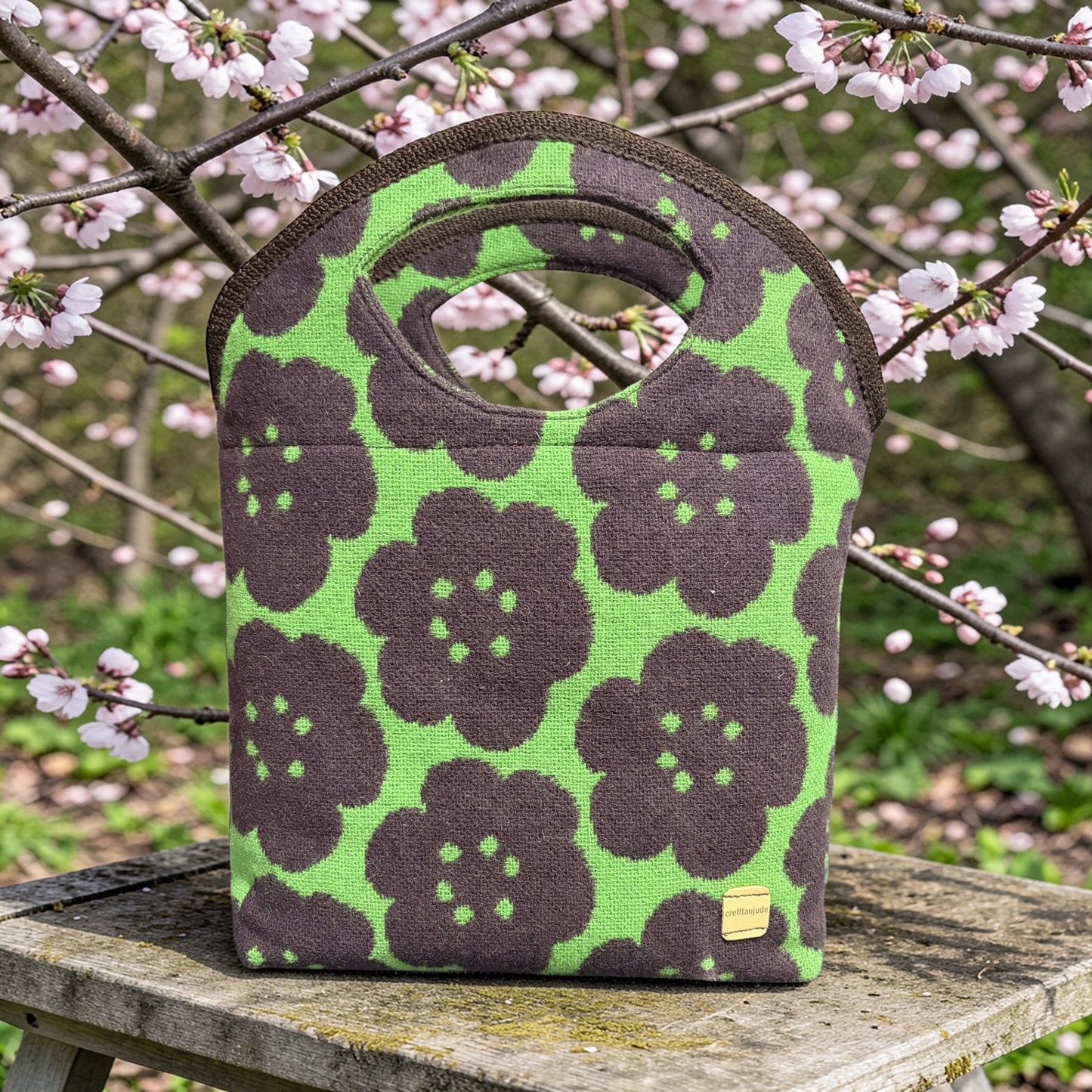Wool handbag