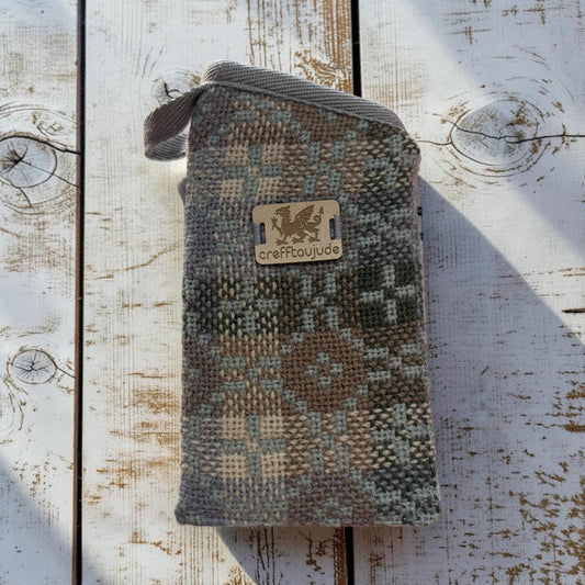 Welsh tapestry glasses case