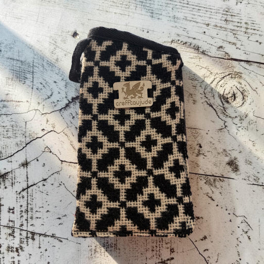 Welsh tapestry glasses case
